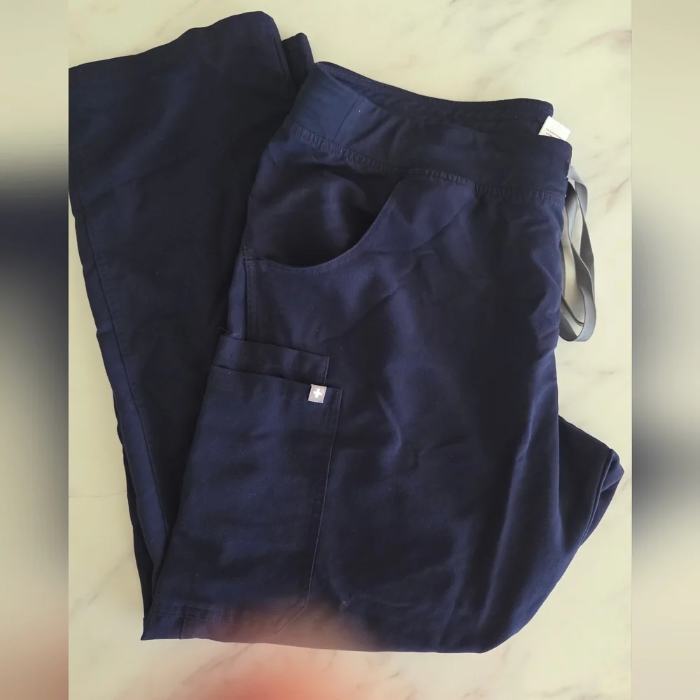 Figs‎ Technical Collection Mens Navy Scrubs Side Pockets XL 30